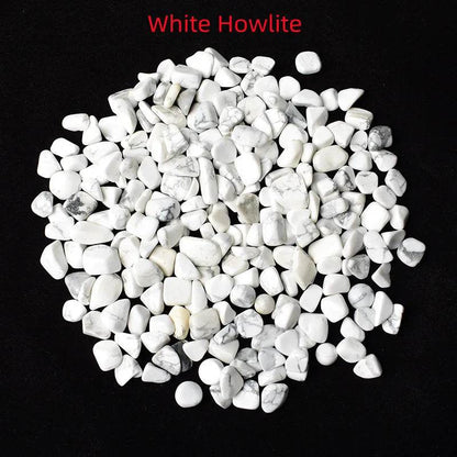 Pierres naturelles cristaux de gravier puce minerai de Quartz minéraux Reiki guérison Agates roulées spécimen maison Aquarium Aquarium décoration - Animaleriex