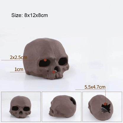 Décoration d'aquarium en céramique, abri pour poissons et crevettes, poterie, maison de Scorpion, Simulation de pierre, décor d'aquarium idéal - Animaleriex