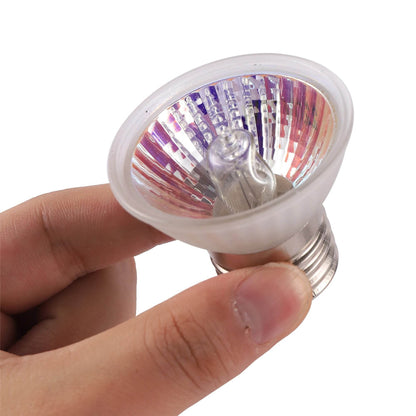 25/50/75W UVA + UVB 3.0 lampe Reptile ampoule tortue se prélasser UV ampoules lampe chauffante amphibiens lézards régulateur de température 1Pc - Animaleriex