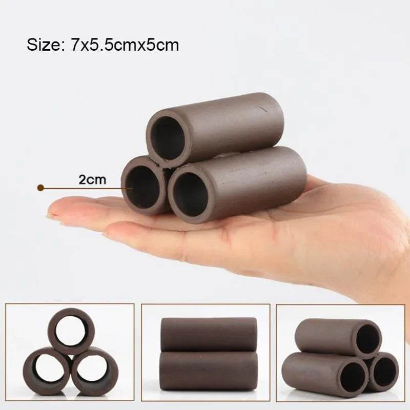 Décoration d'aquarium en céramique, abri pour poissons et crevettes, poterie, maison de Scorpion, Simulation de pierre, décor d'aquarium idéal - Animaleriex