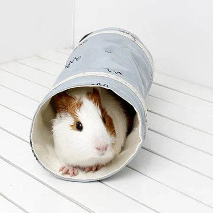 Tube Tunnel pour cochon d'inde, Chinchilla, hérissons, Rats hollandais, Hamsters, Cage, accessoires, Dragon barbu, petit Animal, jouet de lit pour animaux de compagnie - Animaleriex