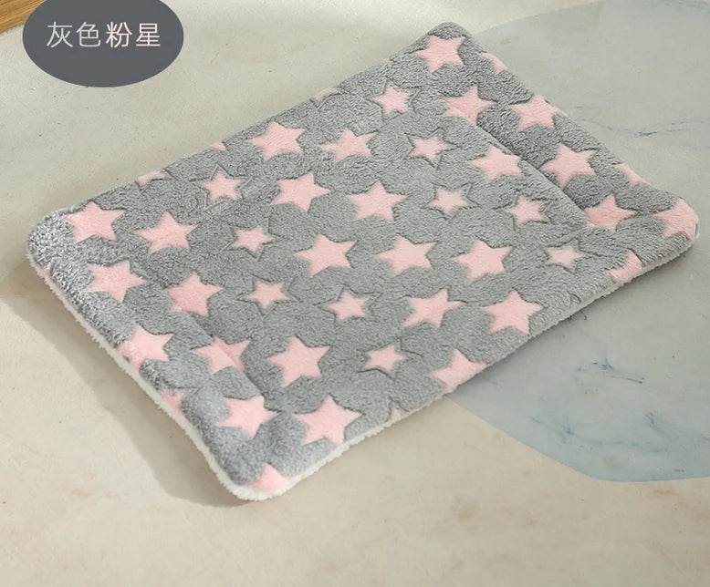 Tapis polaire doux pour Hamster, lit pour petits animaux, chat, Rats, lapin, couverture chaude, cochon d'inde, lit de couchage, accessoires pour Hamster - Animaleriex