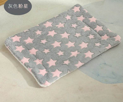 Tapis polaire doux pour Hamster, lit pour petits animaux, chat, Rats, lapin, couverture chaude, cochon d'inde, lit de couchage, accessoires pour Hamster - Animaleriex