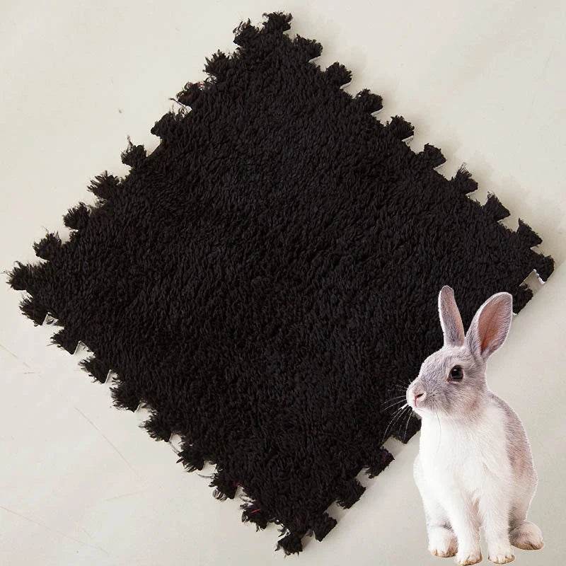 Coussin chauffant pour animaux de compagnie, 30x30cm, 10 pièces, en mousse EVA, cochon d'inde, Hamster, tapis de couchage doux, lapin, couverture, lit, accessoires pour animaux de compagnie - Animaleriex