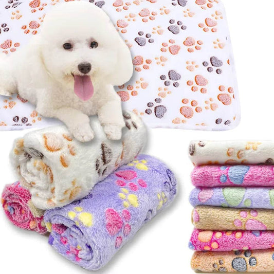 Couverture chaude d'hiver pour animaux de compagnie, 40x60cm, pour chien, mignonne, chaude et confortable, coussin pour chat et chien, fournitures pour animaux de compagnie - Animaleriex