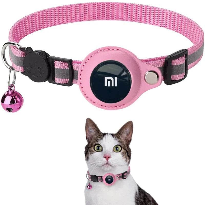 XIAOMI Mini système de traqueur GPS trouver mon application Airtag localisateur Bluetooth intelligent sac de recherche d'enfant collier Anti-perte pour animaux de compagnie avec traqueur chaud - Animaleriex