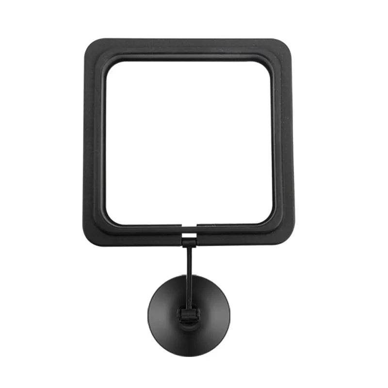 Anneau d'alimentation flottant pour poissons, Station d'aquarium à cercle carré avec ventouse, distributeur de nourriture facile, conception peu encombrante - Animaleriex