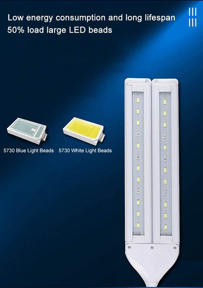 Lampe à pince Super brillante lumière LED d'aquarium pour plante aquatique grandir Aquarium lampe de synchronisation à spectre complet 220-240V 30 ~ 70CM 4W 8W 13W - Animaleriex