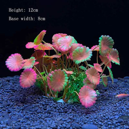 Plantes artificielles sous-marines en plastique pour Aquarium, faux arbuste aquatique, visualisation d'herbe verte, décoration de Simulation - Animaleriex