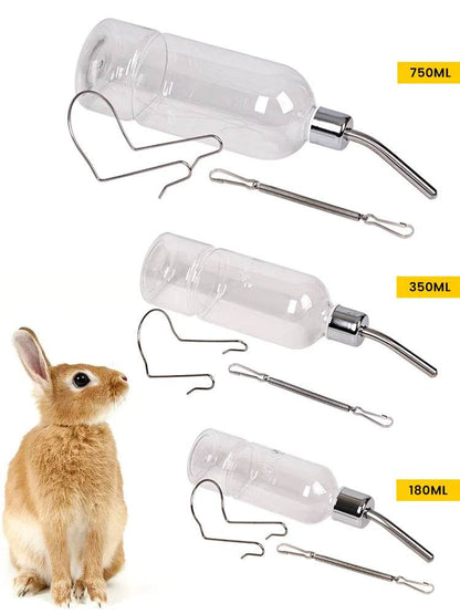 Hamster bouteille de boisson Cage distributeur de bouteille d'eau pour lapin cochon d'inde lapin écureuil petite mangeoire pour animal domestique fontaines à boire - Animaleriex