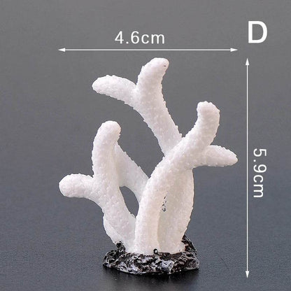 Décoration d'aquarium de corail artificiel, émule d'étoile de mer, décoration de paysage de récif en résine, décoration de table artisanale - Animaleriex