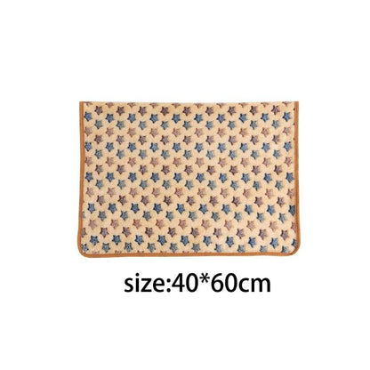 Couverture chaude d'hiver pour animaux de compagnie, 40x60cm, pour chien, mignonne, chaude et confortable, coussin pour chat et chien, fournitures pour animaux de compagnie - Animaleriex