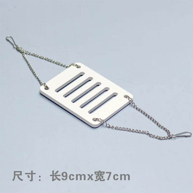 Jouet coulissant pour Hamster assemblé, cochon d'inde, ours doré, nid de maison de Hamster respirant et amusant, Chinchillas, jouet d'exercice pour Hamster, accessoire - Animaleriex