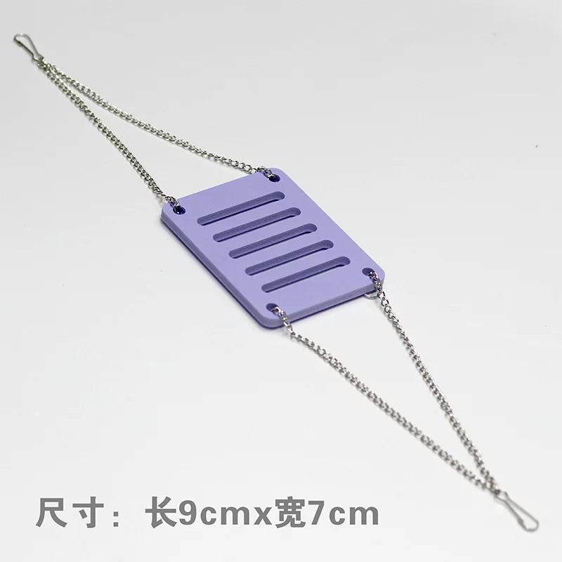 Jouet coulissant pour Hamster assemblé, cochon d'inde, ours doré, nid de maison de Hamster respirant et amusant, Chinchillas, jouet d'exercice pour Hamster, accessoire - Animaleriex