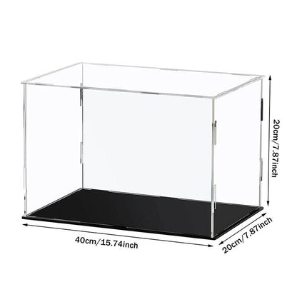 Présentoir en acrylique transparent, anti-poussière, jouet, voiture, camions, fourgonnettes, boîte de modèle, Collection, rangement, comptoir, boîte d'exposition - Animaleriex