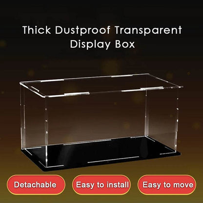 Présentoir en acrylique transparent, anti-poussière, jouet, voiture, camions, fourgonnettes, boîte de modèle, Collection, rangement, comptoir, boîte d'exposition - Animaleriex