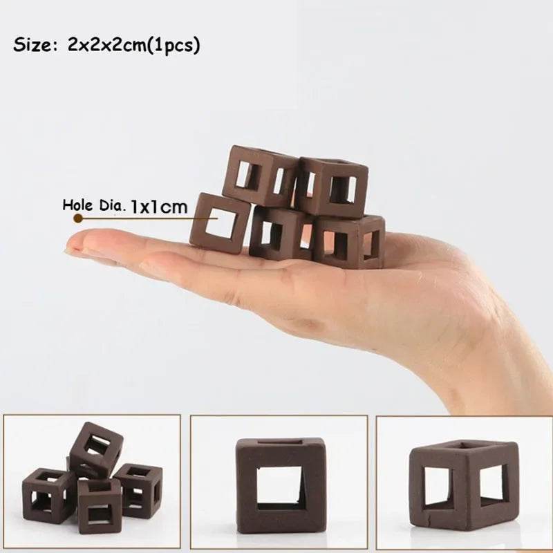 Décoration d'aquarium en céramique, abri pour poissons et crevettes, poterie, maison de Scorpion, Simulation de pierre, décor d'aquarium idéal - Animaleriex