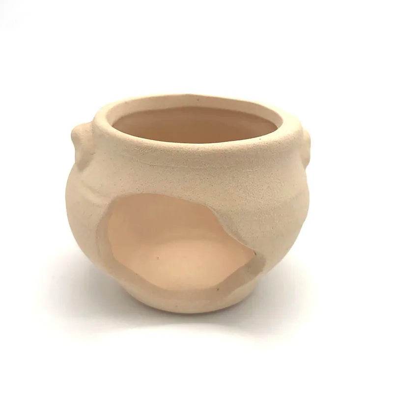 Décoration d'aquarium en céramique, abri pour poissons et crevettes, poterie, maison de Scorpion, Simulation de pierre, décor d'aquarium idéal - Animaleriex