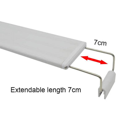 Lumière LED pour Aquarium Super mince Aquarium plante aquatique grandir éclairage étanche lumineux pince lampe bleu LED 18-72 cm pour plantes 220 v - Animaleriex