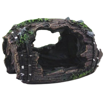 Pont artificiel en résine pour Aquarium, décoration de paysage, accessoires d'équipement d'aquarium, ornement de grotte, poissons aquatiques pour animaux de compagnie - Animaleriex