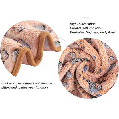 Tapis de sommeil doux pour Hamster, tapis de pipi pour animaux de compagnie, chiot, chaton, couverture de lit, cochon d'inde, tapis en peluche, lit pour petits animaux, lapin, Hamster - Animaleriex