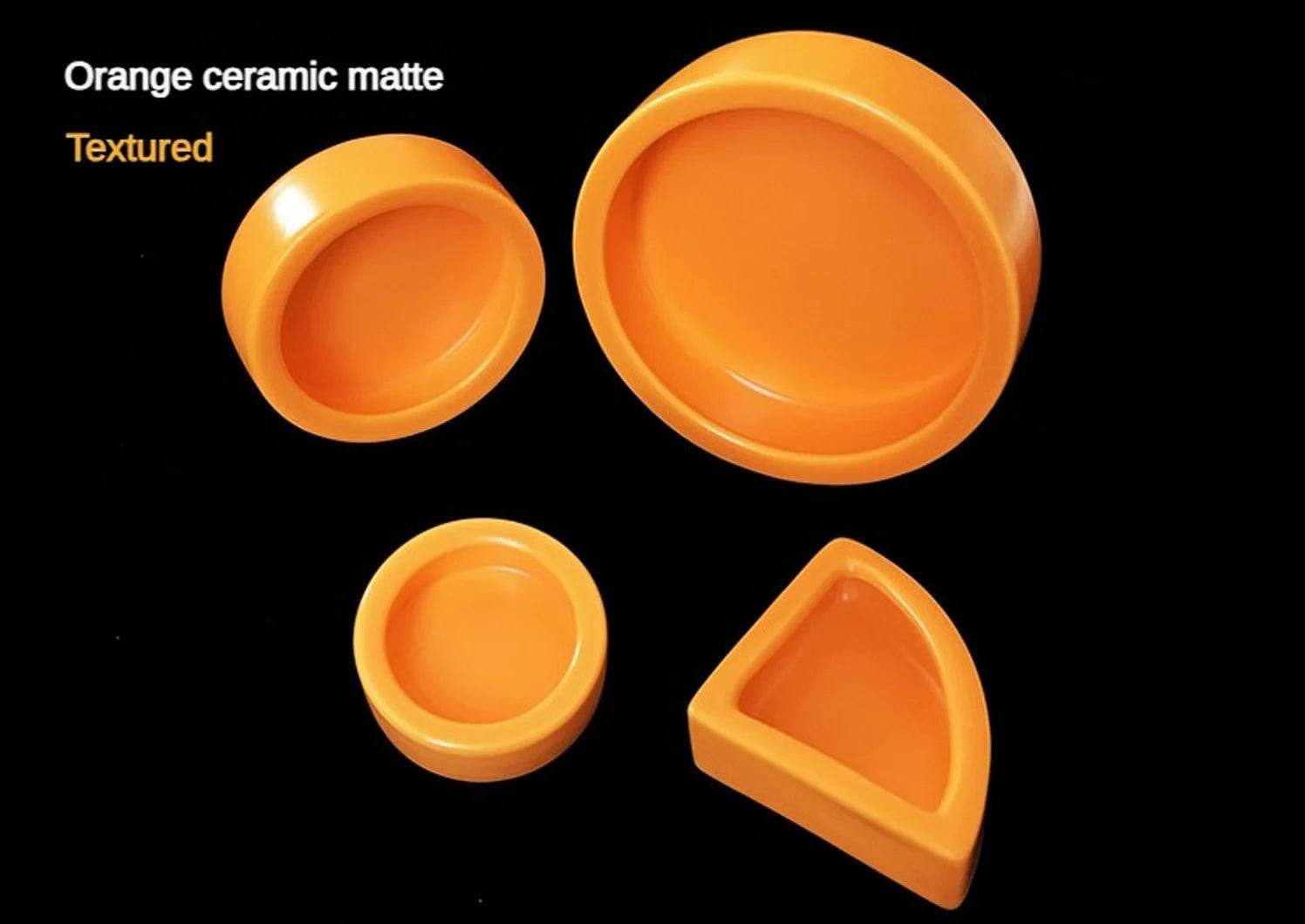 Bol d'eau et de nourriture pour Reptile, plat à vers, bols en céramique pour animaux de compagnie, Anti-fuite, Mini bol pour vers de farine, lézard, Dragon barbu - Animaleriex