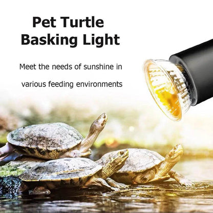 1-10 pièces 25/50/75W UVA + UVB lampe Reptile ampoule tortue se prélasser UV ampoules lumière chauffante spectre complet lampe solaire pour amphibiens - Animaleriex