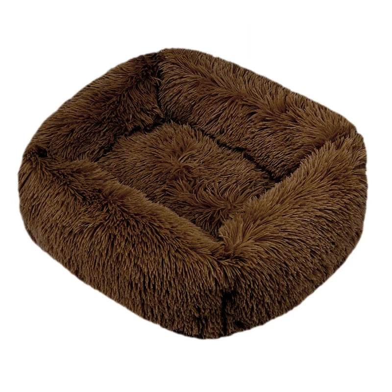 Lit rectangulaire en peluche pour chien, tapis chaud d'hiver, petit, moyen et grand animal de compagnie, lit pour chien, chenil, chiot, coussin pour chat, accessoires de canapé - Animaleriex