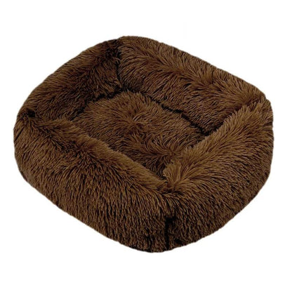 Lit rectangulaire en peluche pour chien, tapis chaud d'hiver, petit, moyen et grand animal de compagnie, lit pour chien, chenil, chiot, coussin pour chat, accessoires de canapé - Animaleriex