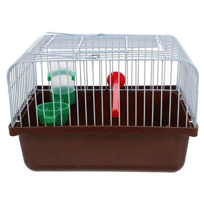 Cage à oiseaux Portable de transport pour perroquets, perruches, Conure, petite Cage de transport pour animaux de compagnie, poignée pliable, respirante, pour l'extérieur, Multi - Animaleriex