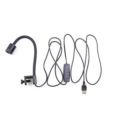 Lumière d'aquarium Mini projecteurs d'Amérique du Sud COB LED Créer un aquarium Écologie d'Amérique du Sud Lumière jaune et blanche 3W USB - Animaleriex