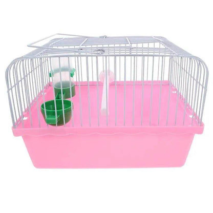 Cage à oiseaux Portable de transport pour perroquets, perruches, Conure, petite Cage de transport pour animaux de compagnie, poignée pliable, respirante, pour l'extérieur, Multi - Animaleriex