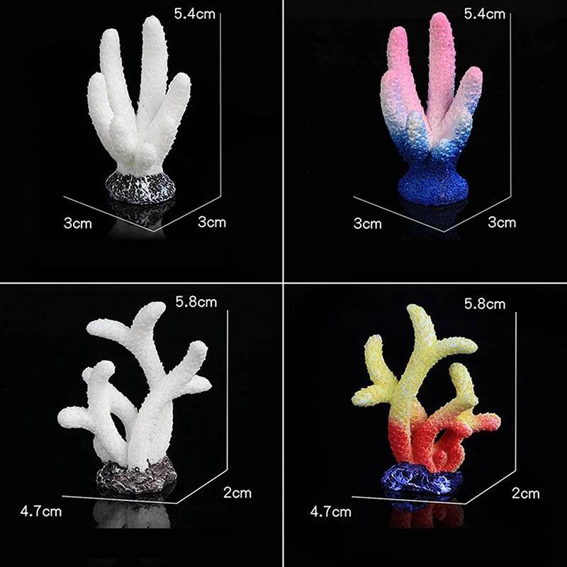 Décoration d'aquarium de corail artificiel, émule d'étoile de mer, décoration de paysage de récif en résine, décoration de table artisanale - Animaleriex