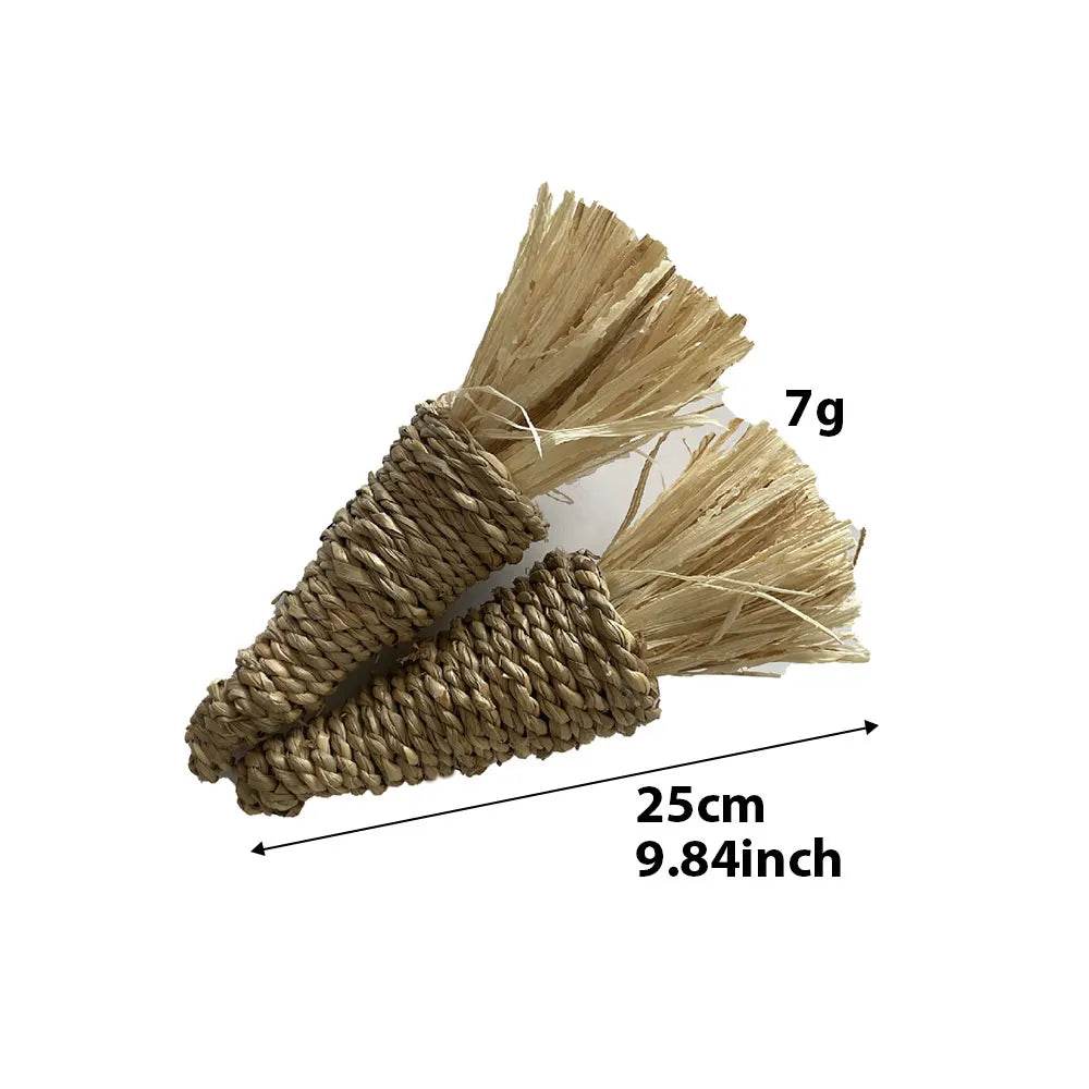 Jouets à mâcher pour petits animaux, pour Ribbit, lapin, Hamster, guinée, Chinchillas, nettoyage des dents, jouets de meulage molaire, fournitures pour animaux de compagnie - Animaleriex