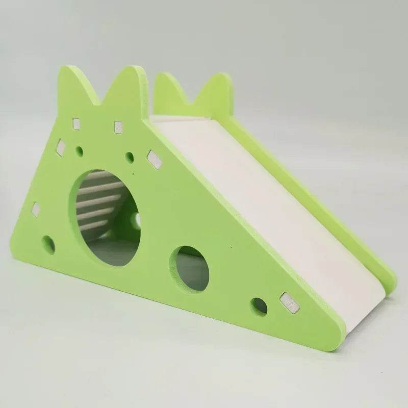 Jouet coulissant amusant pour Hamster, cochon d'inde, jouets coulissants assemblés, Chinchillas, Cage de maison pour Hamster, accessoires respirants pour Hamster - Animaleriex