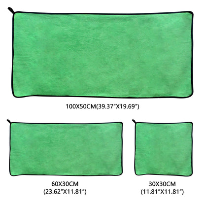 Serviette de bain absorbante pour animaux de compagnie, à séchage rapide, pour chiens et chats, en Fiber douce et non pelucheuse, couverture pour animaux de compagnie, fournitures pour animaux de compagnie - Animaleriex