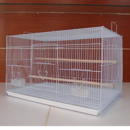 76x45x46 cm Extra Large Cage à oiseaux perroquet animal de compagnie en gros grand extérieur pas cher en fer forgé canari oiseau Cage élevage grande Cage - Animaleriex