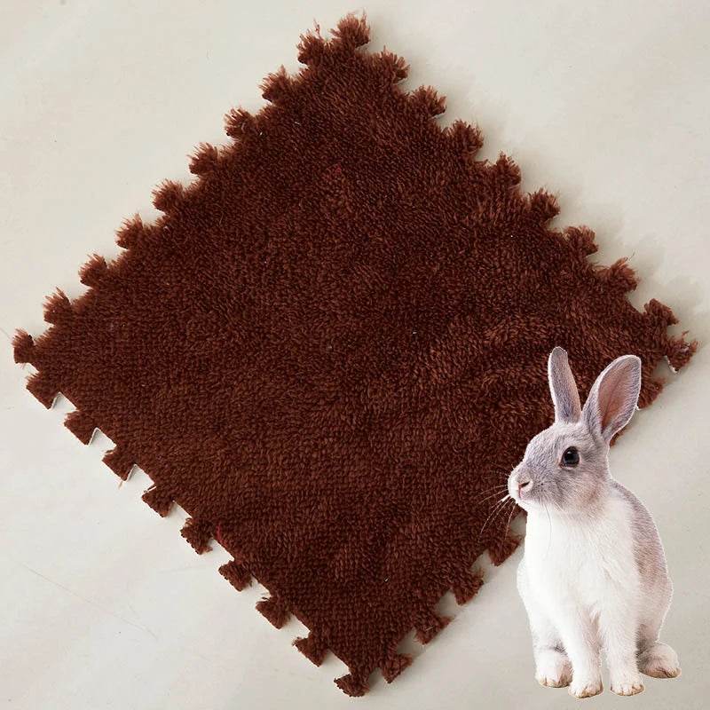Coussin chauffant pour animaux de compagnie, 30x30cm, 10 pièces, en mousse EVA, cochon d'inde, Hamster, tapis de couchage doux, lapin, couverture, lit, accessoires pour animaux de compagnie - Animaleriex