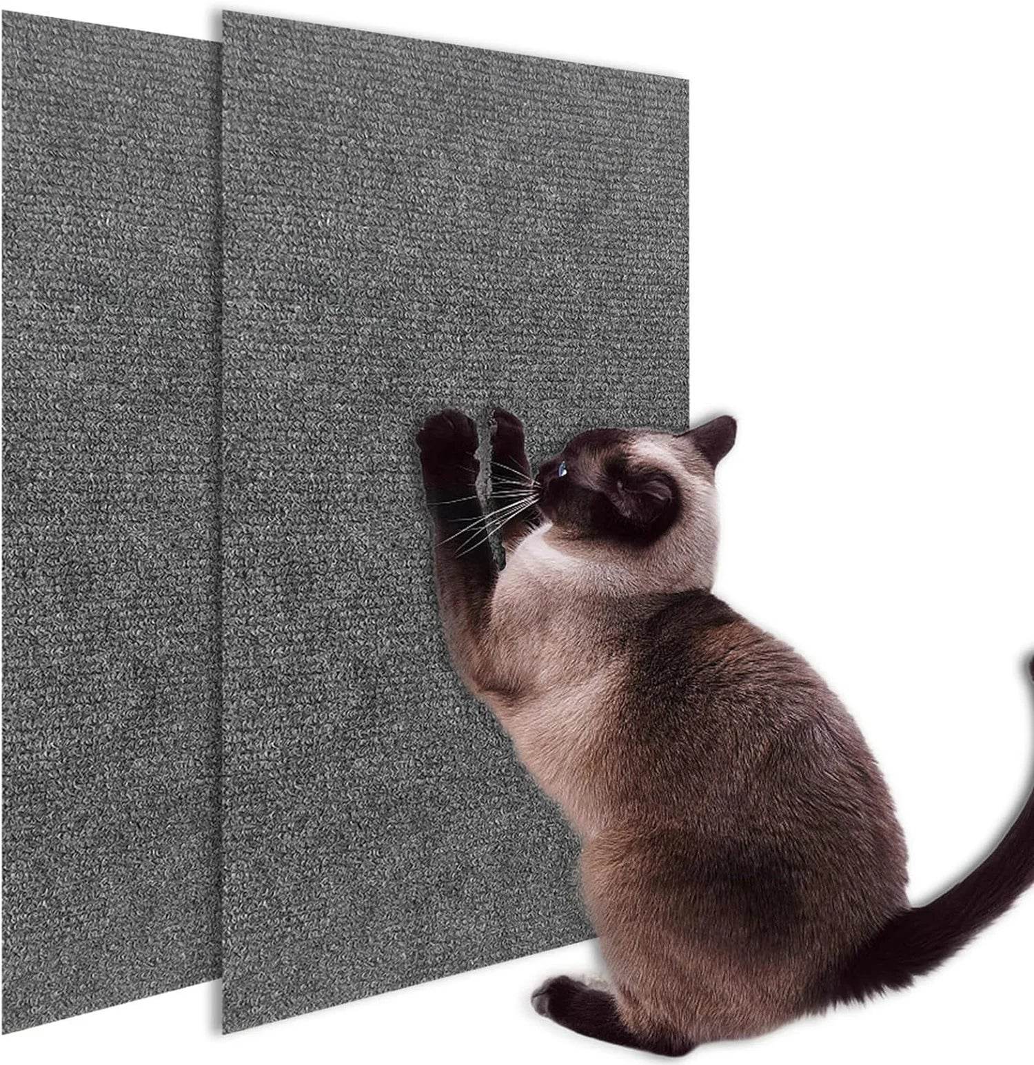 Mur autocollant anti-rayures pour chats, canapé, bricolage, Protection contre les rayures, pattes aiguisées, tapis à découper, planche à gratter pour chats - Animaleriex