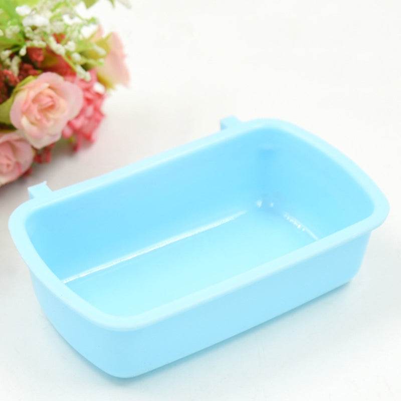 Petit bol distributeur de nourriture pour animaux de compagnie, Cage à Hamster, bol suspendu, dispositif de consommation d'eau, tasse d'alimentation pour oiseaux, écureuils et lapins - Animaleriex