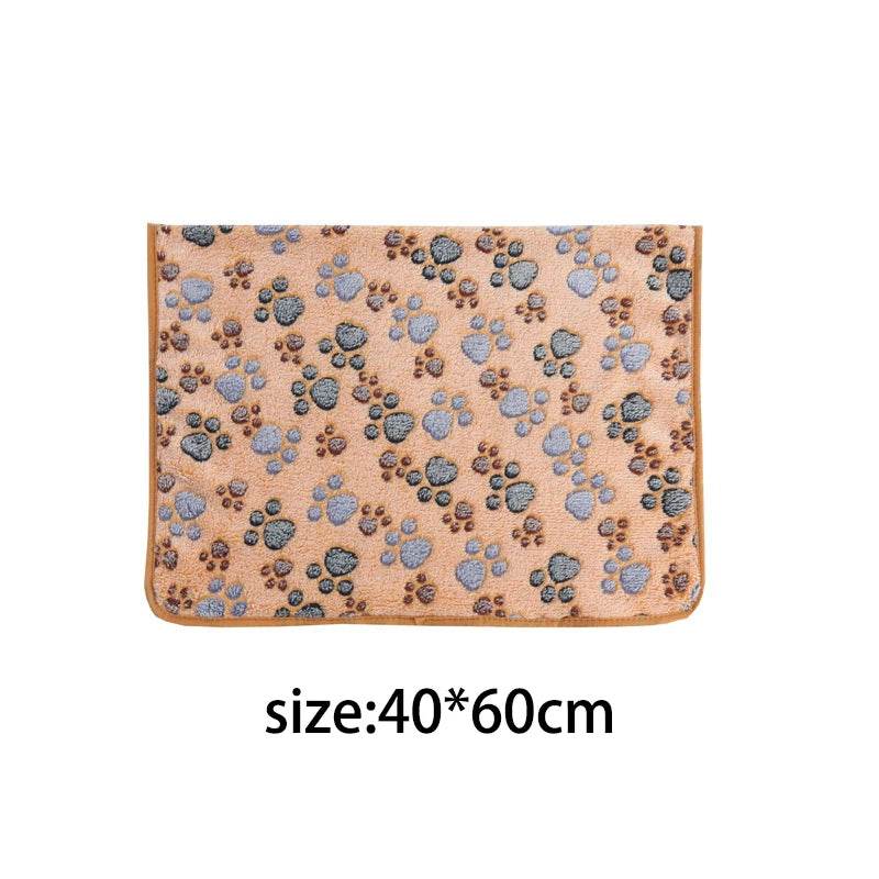 Couverture chaude d'hiver pour animaux de compagnie, 40x60cm, pour chien, mignonne, chaude et confortable, coussin pour chat et chien, fournitures pour animaux de compagnie - Animaleriex