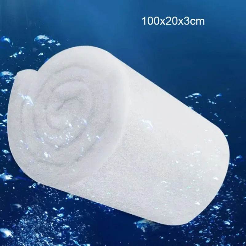 Filtre biochimique Super épais pour Aquarium, éponge en coton pour Aquarium, écumoire en mousse de coton Bio - Animaleriex