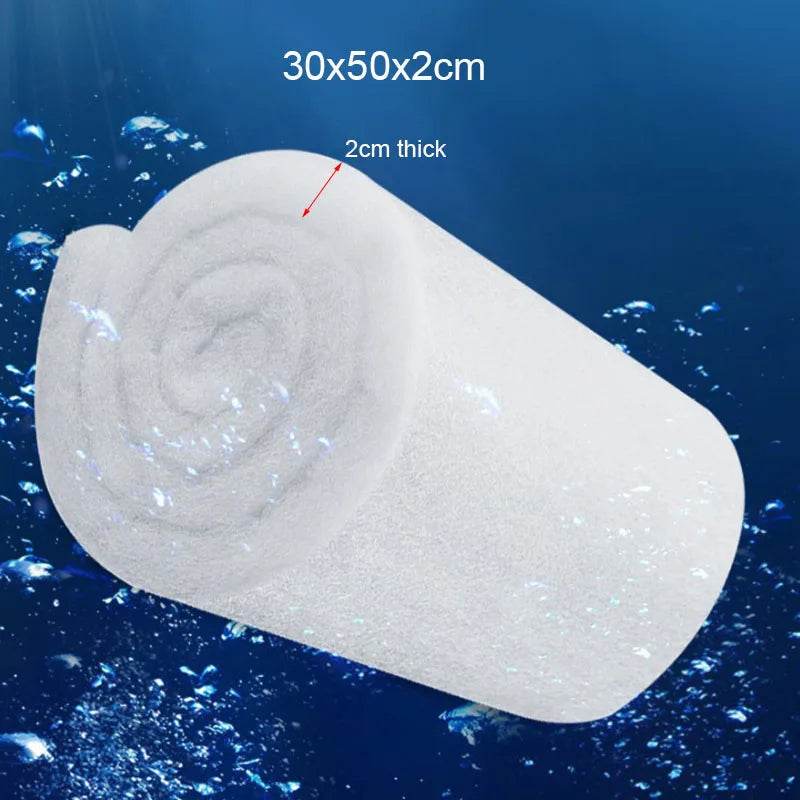 Filtre biochimique Super épais pour Aquarium, éponge en coton pour Aquarium, écumoire en mousse de coton Bio - Animaleriex