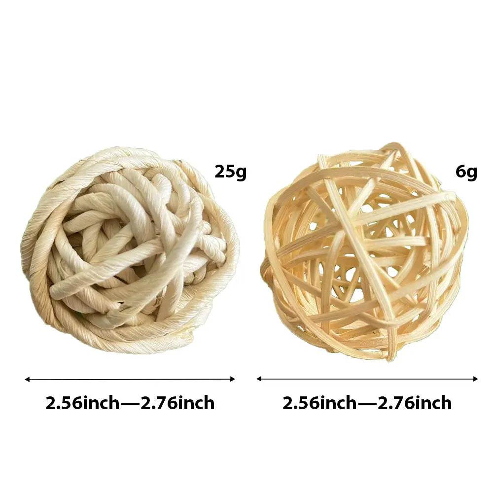 Jouets à mâcher pour petits animaux, pour Ribbit, lapin, Hamster, guinée, Chinchillas, nettoyage des dents, jouets de meulage molaire, fournitures pour animaux de compagnie - Animaleriex