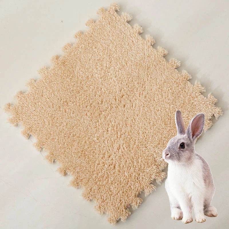 Coussin chauffant pour animaux de compagnie, 30x30cm, 10 pièces, en mousse EVA, cochon d'inde, Hamster, tapis de couchage doux, lapin, couverture, lit, accessoires pour animaux de compagnie - Animaleriex