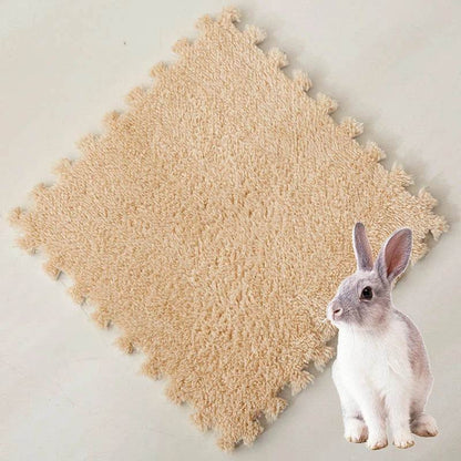 Coussin chauffant pour animaux de compagnie, 30x30cm, 10 pièces, en mousse EVA, cochon d'inde, Hamster, tapis de couchage doux, lapin, couverture, lit, accessoires pour animaux de compagnie - Animaleriex