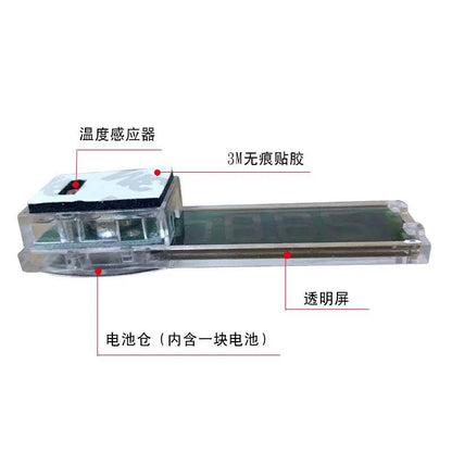 Thermomètre électronique LCD numérique pour Aquarium, mesure de la température du réservoir de poisson, accessoires d'aquarium - Animaleriex