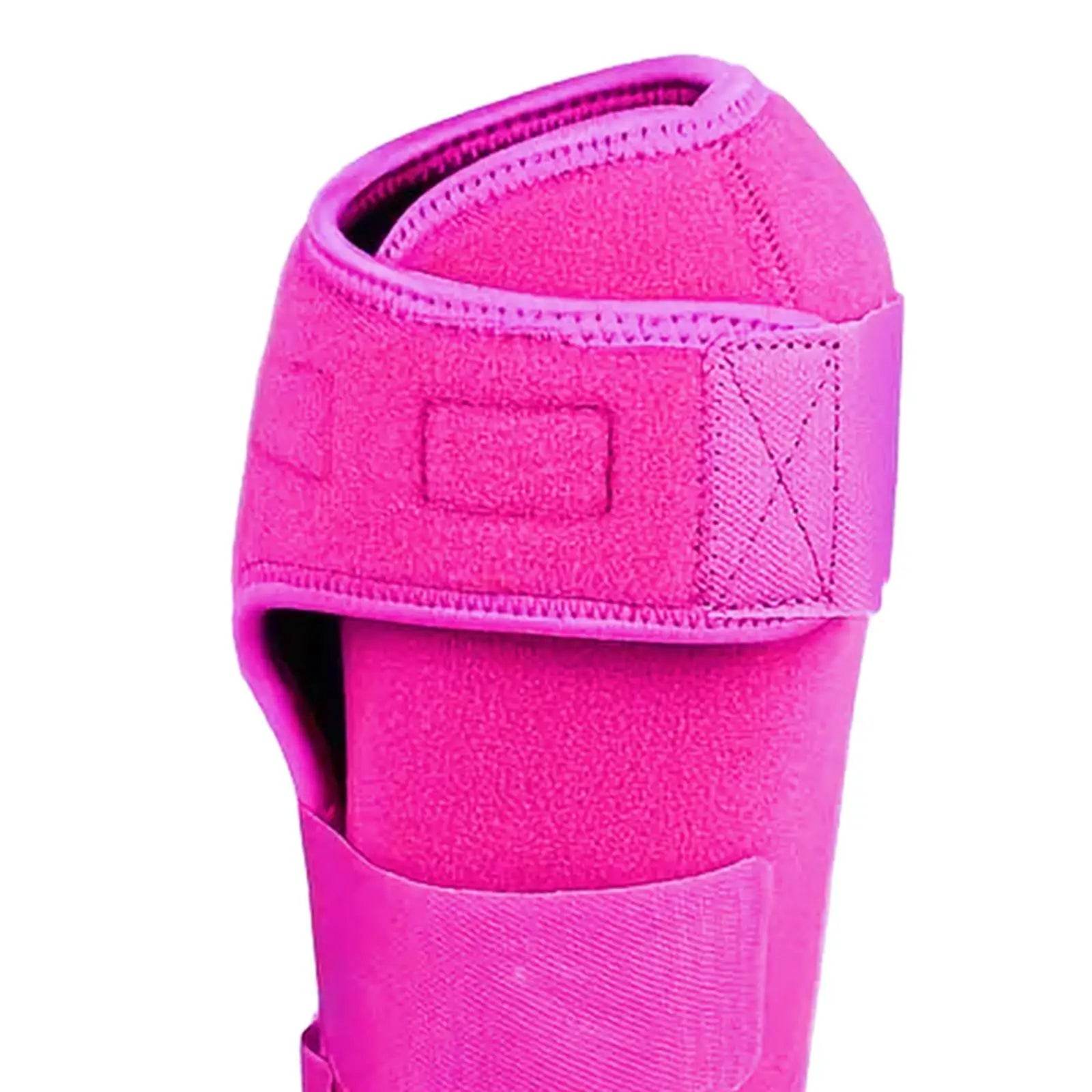 4x bottes de cheval, équipement de protection des jambes, ensemble d'enveloppements de jambes pour l'entraînement à l'équitation - Animaleriex