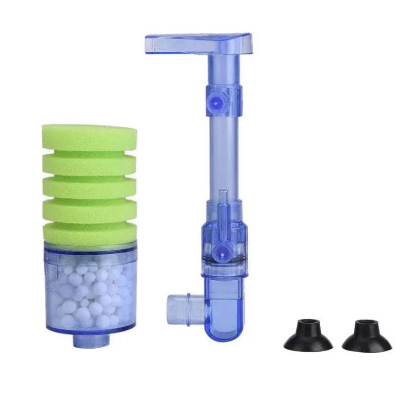 Filtre d'aquarium pour Aquarium réservoir de poissons pompe à Air écumeur filtre éponge biochimique Aquarium Bio filtre Filtro Aquario pratique - Animaleriex