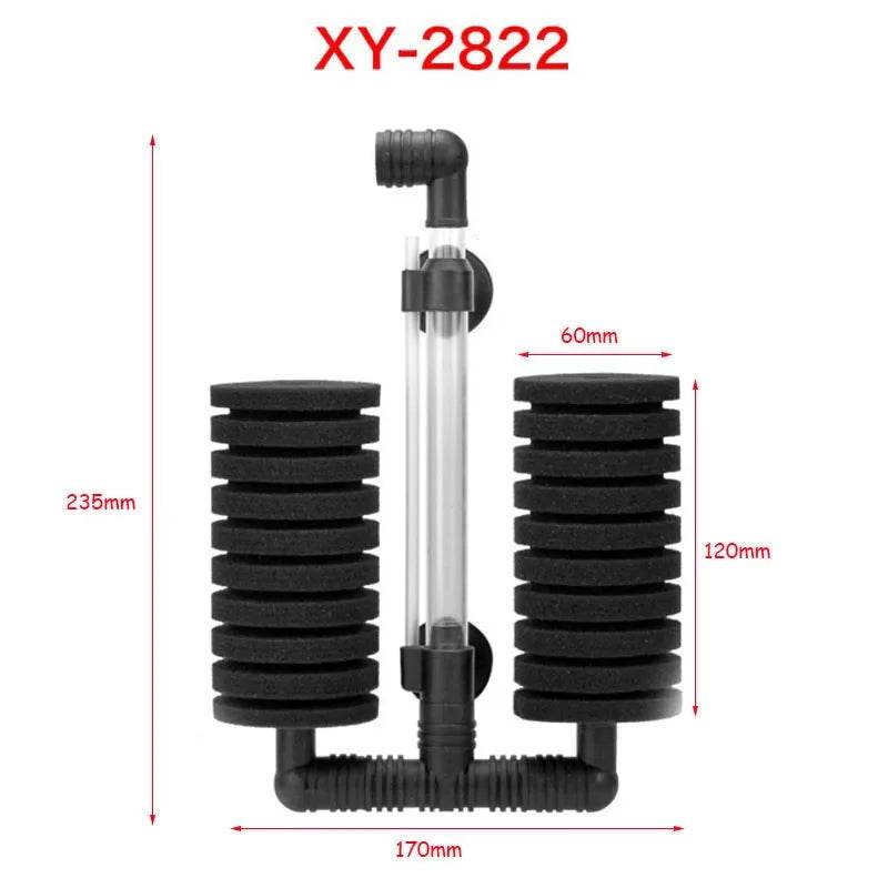 Filtre d'aquarium pour Aquarium réservoir de poissons pompe à Air écumeur filtre éponge biochimique Aquarium Bio filtre Filtro Aquario pratique - Animaleriex